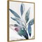 Indigo Sprig II (Leaves) by Isabelle Z Canvas Wall Art Print Framed